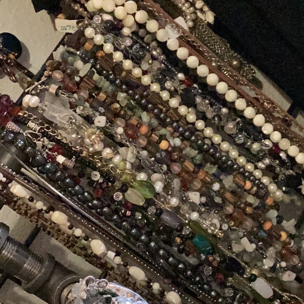 Collection of necklaces used